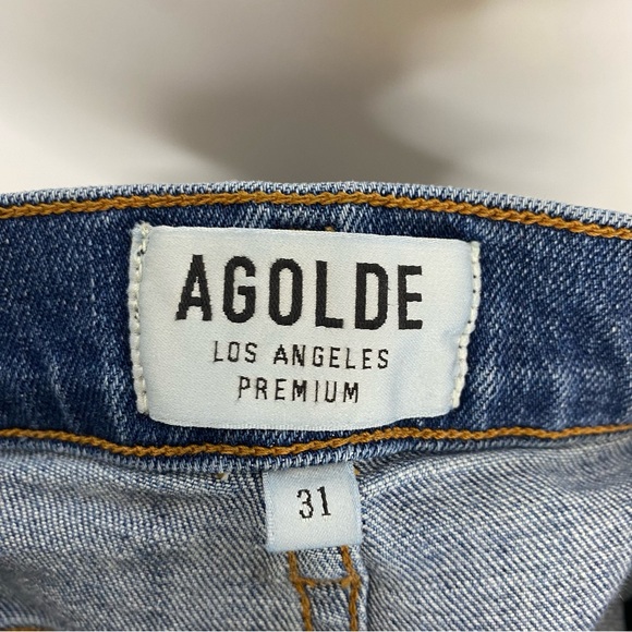 AGolde Sophie Ankle Tame Skinny Jeans Size 31 Denim High Rise Pants - Picture 4 of 5